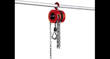 Einhell Katrol TC-CH 1000 - Draagkracht: 1000 kg - Hijshoogte: ± 2,5 meter - Lasthaak met veiligheidsbeugel