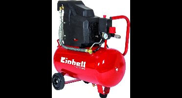 Einhell Elektrische Compressor TC-AC 190/24/8 - 1500 W - 8 bar - 24 L tank - Aanzuigcapaciteit: 165 l/min - Oliegesmeerd