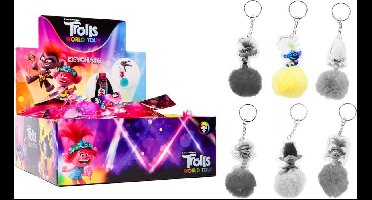 Disney Trolls 2 Sleutelhanger - Geel