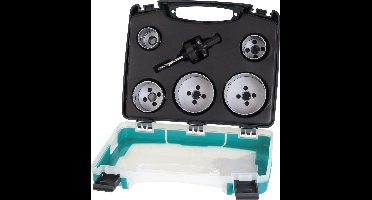 wolfcraft - Set bimetalen gatenzagen - Ø 35–68 mm - 6-delig - 3764000