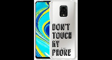 Xiaomi Redmi Note 9S Hoesje Don't Touch My Phone