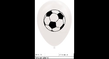 Voetbal ballonnen 30cm | 8 stuks