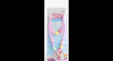 Toi-toys Parelketting Meisjes Roze