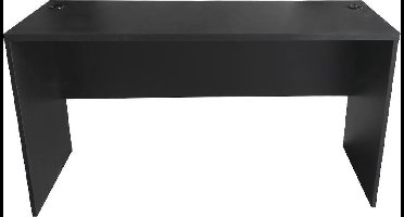 Bureau - computer meubel - 140 cm breed en 50 cm diep - zwart