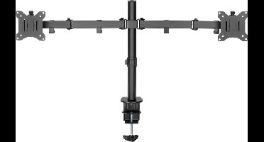 Monitorbeugel 2 beeldschermen - monitorarm - draaibaar kantelbaar roteerbaar