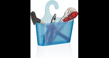 Maggy Mand met Ophanghaak - Blauw Transparant - Kela