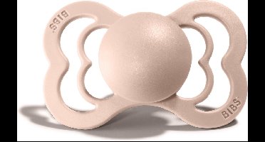 BIBS Fopspeen Supreme Natuurruber - Blush/Blush