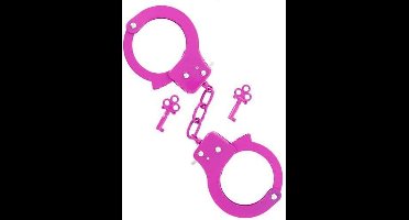 Metalen Handboeien - roze