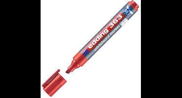 Whiteboardmarker edding 363 schuin 1-5mm rood | 10 stuks