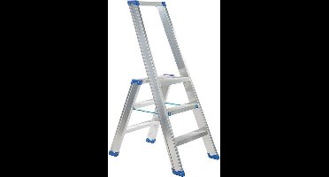 Escalo – Industriële trapladder  – Sparta  – Aluminium – 3 treden – 127 cm