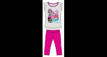 LOL Surprise pyjama grijs/roze maat 110