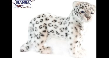 Sneeuwpanter staand, merk Hansa