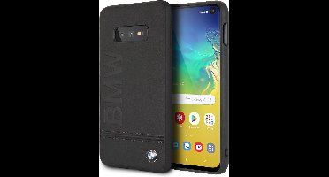 Samsung Galaxy S10e hoesje - BMW - Zwart - Leer
