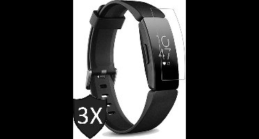 Screenprotector geschikt voor Fitbit Inspire / Inspire HR - Screen Protector PET - 3 Stuks