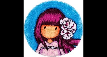 Vervaco - Knoopvormtapijt kit - Gorjuss Cherry blossom - PN-0187915 - Borduren - Borduurpakket - Borduurpakket volwassenen - Borduurpakket kind