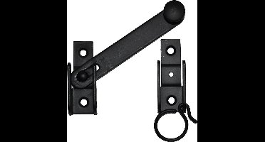 Waelbers Luikoverslag - Zwart - 130mm