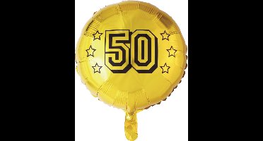 Folie ballon 18 inch 50 jarig huwelijk