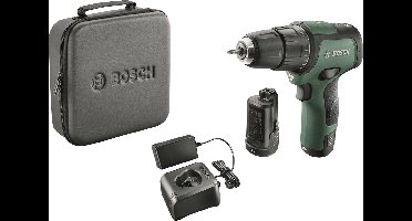 Bosch EasyImpact 12 Accuklopboorschroevendraaier - Lichgroen model -  Met 2x 12 V accu's en lader