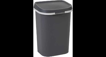 Mistral - Afvalemmer - 25 Liter - Anthraciet - (set van 2)