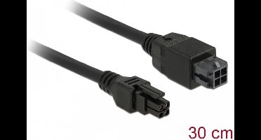 Micro Fit 3.0 4 Pin Extension Cable Man> Vrouw 30 cm