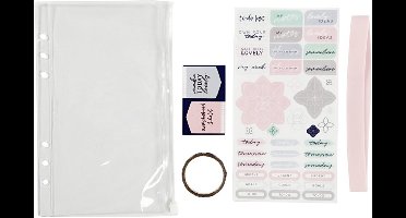 CC Gevulde Plastic Etui Bullet Journal 24x21,5 cm