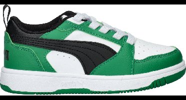 PUMA Puma Rebound V6 Lo AC PS FALSE Sneakers - PUMA White-PUMA Black-Archive Green - Maat 29