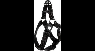Flamingo Zorba Step&go - Harnas Honden - Harnas Step&go Zorba Zwart Xl 65-90cm 38mm - 1st - 134057 - 1st
