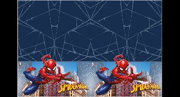 Procos Spiderman Tafelkleed - Plastic tafelkleed 120 x 180 cm