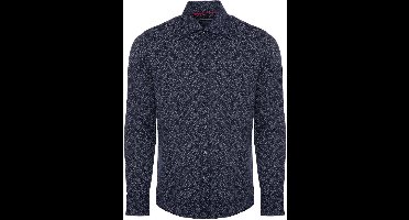 Casual Blauw Overhemd Print Lange Mouw Heren Carisma 8626 - M