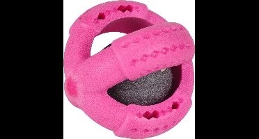 Flamingo Hondenspeelgoed Dina Foam - Roze - 11 cm