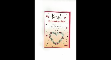 Kaart - Kerst -Vol warmte en liefde