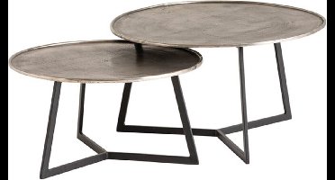 Salontafel Tyler set van 2 - metaal