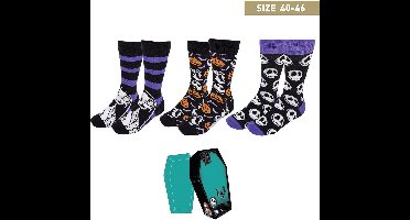 Nightmare Before Christmas Sokken Cadeauverpakking 3 Paar - Maat 40-46