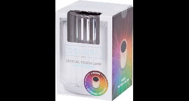 Deluxa lamp - nachtlamp - touchlamp - tafellamp - 2 modes - 7 kleuren - Touch Lamp Projector - Led sfeerverlichting - Kamer Licht - Decor - Kerst - Kamer - Decoratie - Kristal - Romantisch