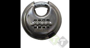 Discusslot, 70mm, Discus cijferslot