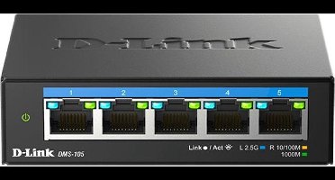 D-Link 5-Port Multi-Gigabit Unmanaged Switch