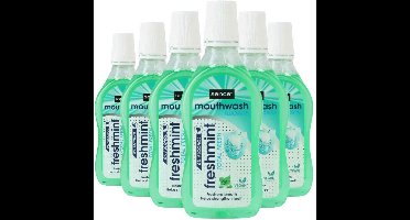 Sence Fresh Mondwater Freshmint - 6 x 500 ml - Voordeelverpakking