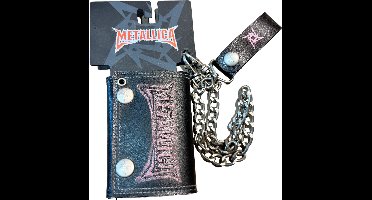 Metallica Portemonnee met Ketting