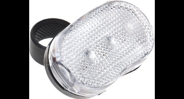 XQMax Fietsverlichting - voorlicht/koplamp - wit - LED - op batterijen