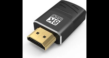 HDMI poortbeschermer - HDMI2.1 (8K 60Hz + HDR) / zwart