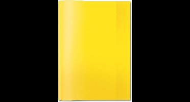 Exercise book cover PP A4 transparent/yellow - Yellow - Polypropylene (PP) - Man/Woman - 210 mm - 297 mm - 1 pc(s)