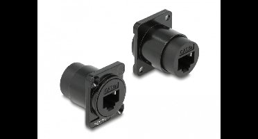 D-type module RJ45 Cat.6A vrouwelijk voor vrouw