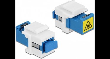 Keystone Module SC Simplex vrouw naar SC simplex vrouwelijk met laserbescherming flip binnenin