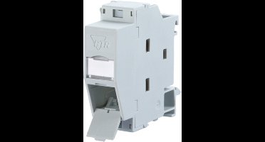 Metz Connect 1309427103-E Netwerkdoos DIN-rails CAT 6 Lichtgrijs