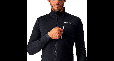Castelli Fietsjack tussenseizoen Heren Zwart Wit - GO JACKET LIGHT BLACK WHITE - 2XL