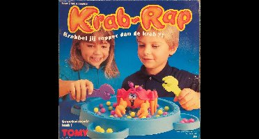Krab-Rap - Ben jij sneller dan de krab- Spel - Tomy - Vintage