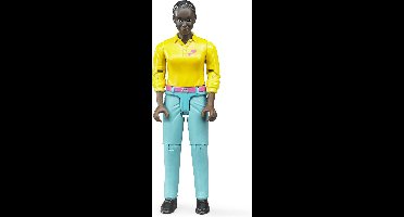 Bruder | Vrouw met turquoise jeans | 1:16