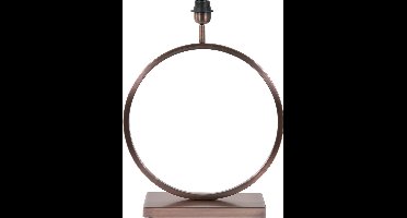 Light & Living Tafellamp Liva - 47cm - Antiek Koper - excl. kap
