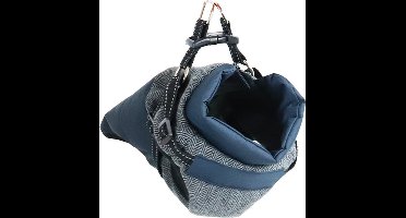 HONDENJAS+TUIG ALPINE NAVY 50CM