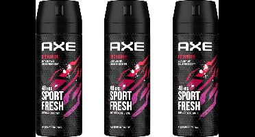 AXE Deo Spray Recharge 48 H Sport Fresh - Voordeelverpakking 3 x 150 ml